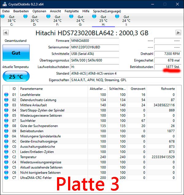 FANTEC 4BAY BOX mit 4 x 2 TB Festplatten in Berlin