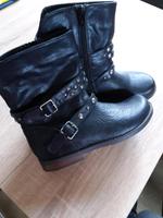 Leder Boots Mädchen Kreis Ostholstein - Neustadt in Holstein Vorschau