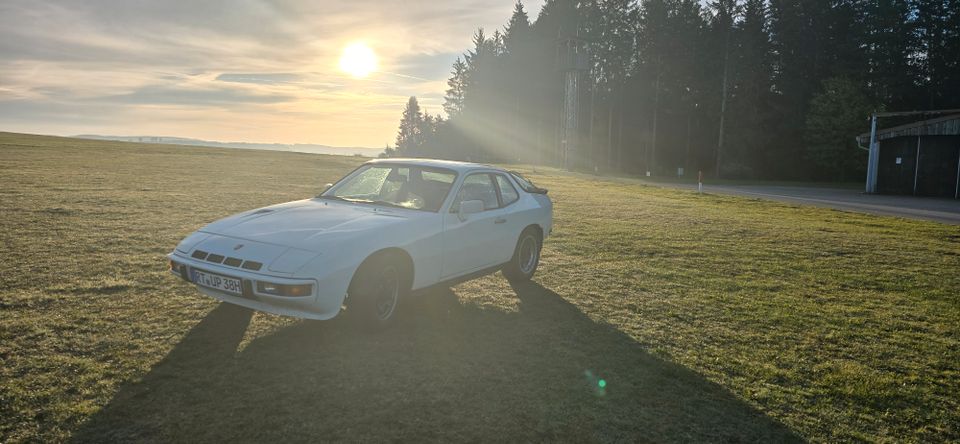 Porsche 924 Turbo Targa H Kennzeichen in Münsingen