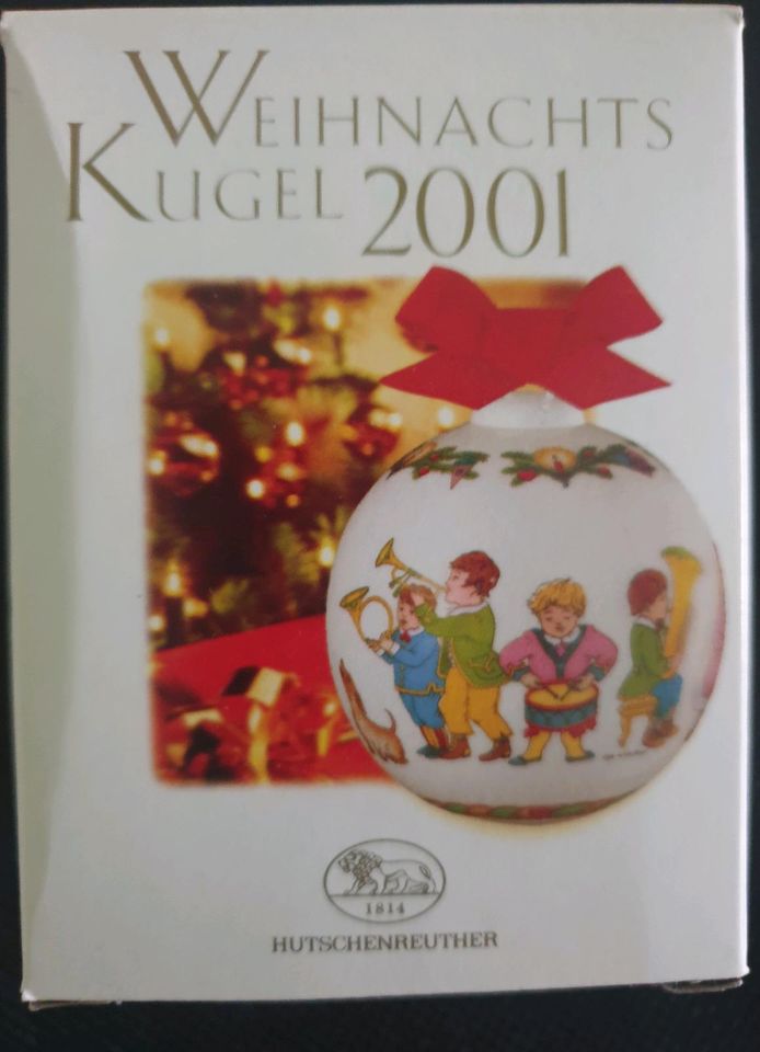 Hutschenreuther Weihnachtskugel 2001 - Neu  in Rottenburg am Neckar