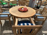 Traumhaftes Garpa Gartenset 4 Hestercombe Stühle Tisch Teak Niedersachsen - Seevetal Vorschau