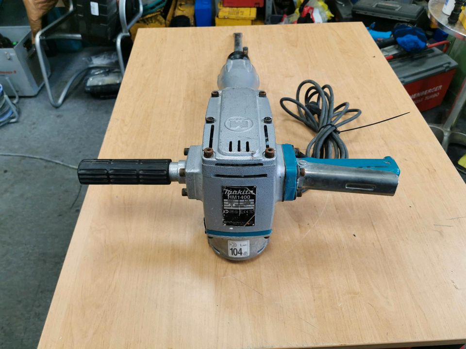 Makita HM 1400 Abbruchhammer mit Meissel+Rechnung in Berlin