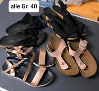 Sandalen/Schlappen Sommer Damenschuhe Gr. 40 Bayern - Pleinfeld Vorschau