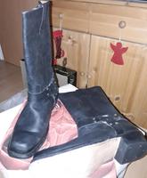 Buffalo Bikerstiefel Gr.44 schwarz Hessen - Messel Vorschau