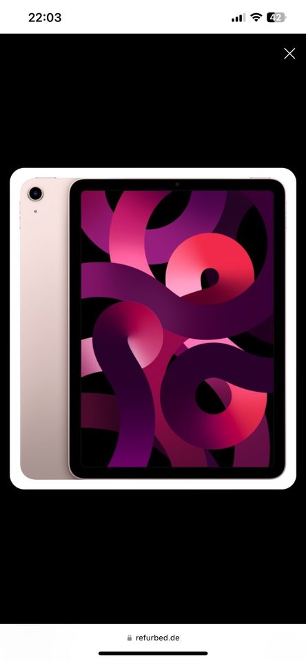 Ipad Air 5 Tausch gegen Ipad Pro 12,9 in Hohenseefeld