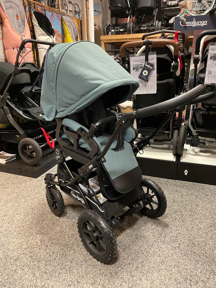 NEU - Emmaljunga NXT90 FLAT - Glacier limited 2023 Kombi-Kinderwagen - %%%~Aktion mit Zubehör-Paket - NEU - FIRLEFANZ in Berlin