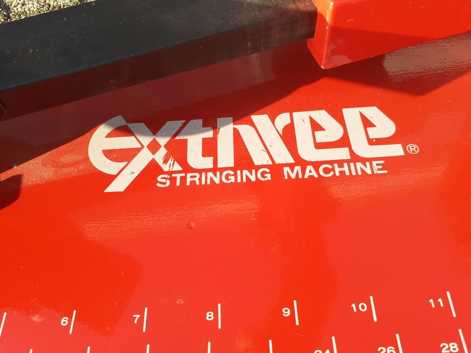 Exthree Stringing Machine EX 600 Besaitungsmaschine für Tennis in Eisingen