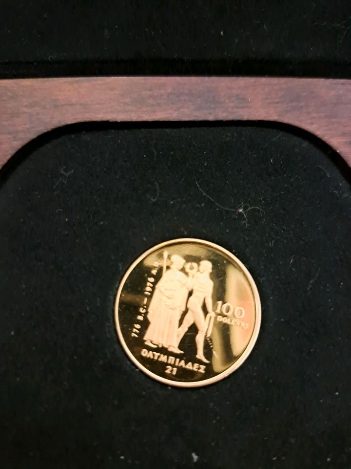 100$ Canada Olympiade 1976 Goldmünze, 1/2 oz Gold in Berlin