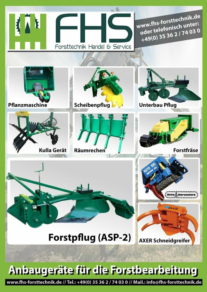 Sämaschine Forst Aufforstung Säen in Schönewalde bei Herzberg, Elster