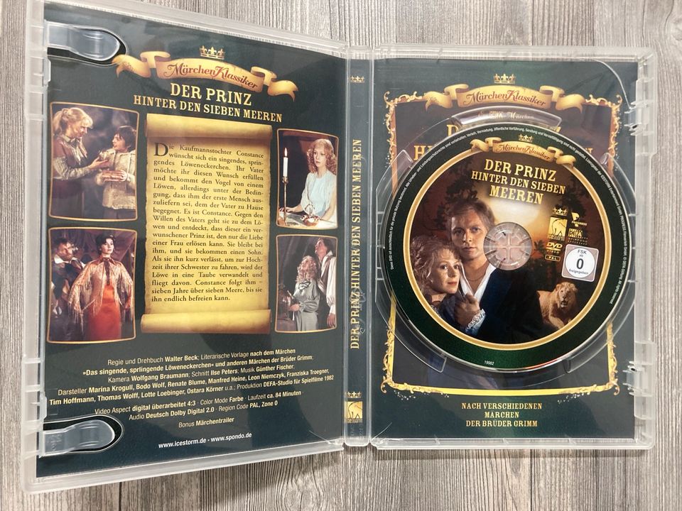 DVD Der Prinz hinter den sieben Meeren Märchen Klassiker in Bobingen