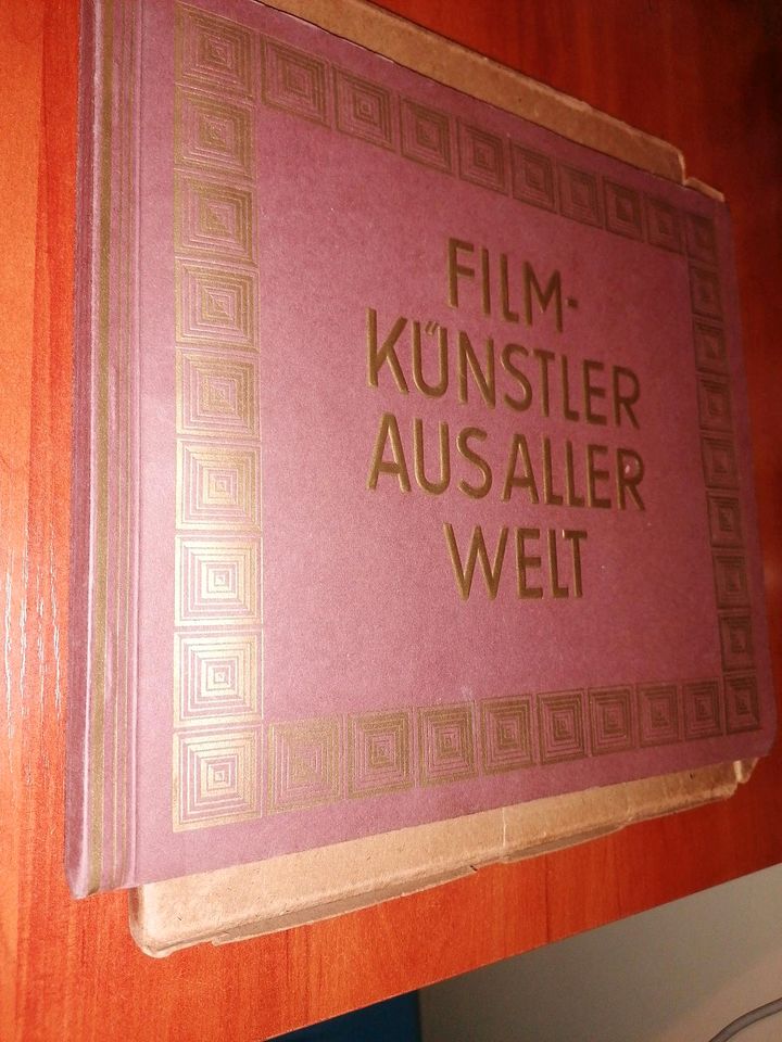 Film Künstler aus aller Welt Cigaretten Album Hänsom Jasmatzi in Berlin