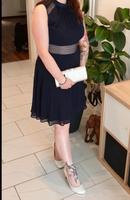 Wunderschönes Kleid von Vera Mont in dunkelblau 42 Bayern - Elchingen Vorschau