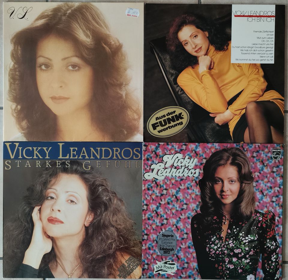 Schallplatten Sammlung Vicky Leandros Ich liebe das Leben LP in Recklinghausen