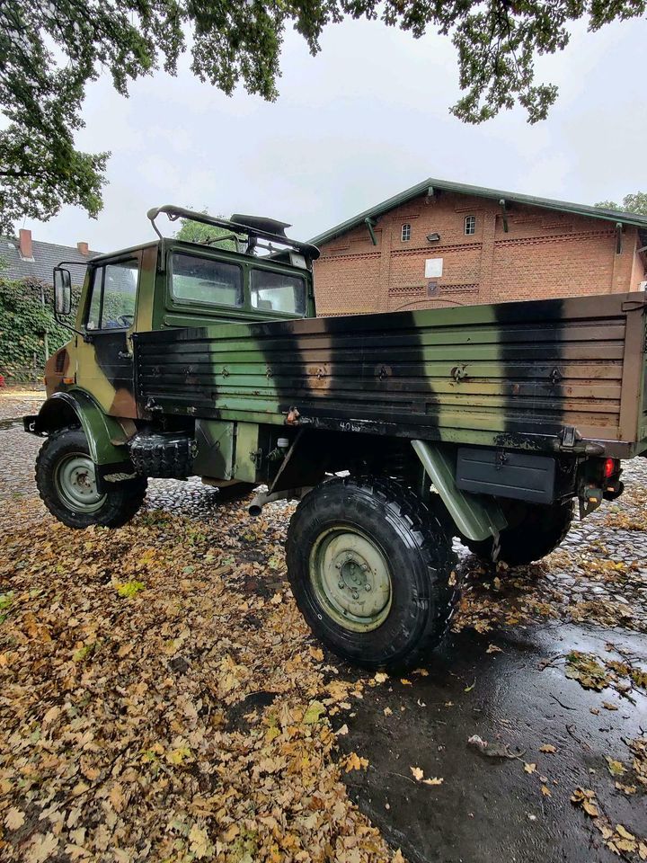 Unimog 435 U1300L Ersatzteile Felgen, Federn, Lenkung, Reifen in Büchen