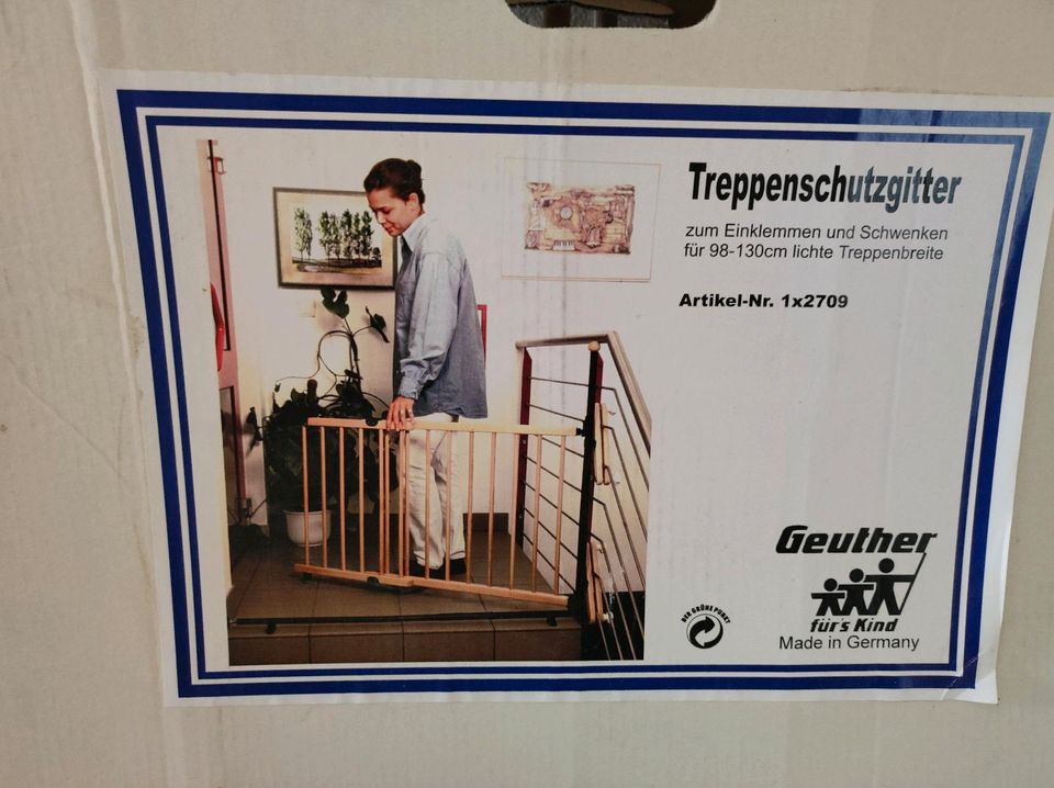 Geuther Treppenschutzgitter  98-130 cm in Sünching