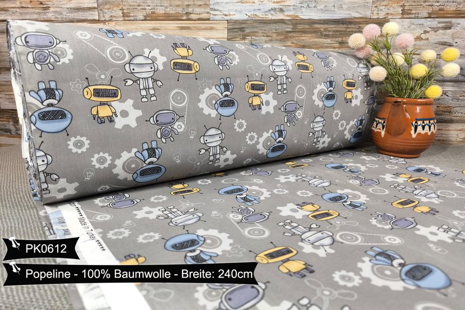 Baumwollstoff  Doppelbreit 240cm VERSANDFREI Popeline Weihnachtsstoffe Stoffe Meterware ab 50cm Baumwolle Bastelstoffe Kinderstoffe Babystoff Patchwork Basteln Dekostoffe Deko Stoff in Leipzig