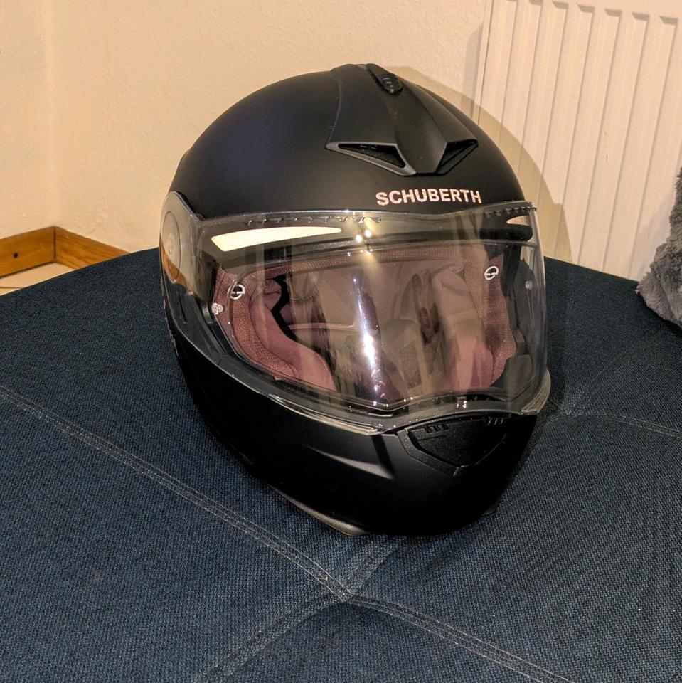 Motorradhelm Schuberth C3 Pro Women Klapphelm schwarz matt in Königswinter
