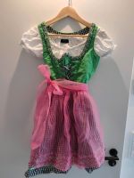 GINA Dirndl, Gr. 36/S, grün/schwarz/weiß/rosa, mit Dirndl-Bluse Baden-Württemberg - Aidlingen Vorschau