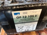 Batterien Sonnenschein  GF 12  105 V Niedersachsen - Celle Vorschau