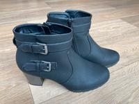 Rieker Damen Stiefeletten schwarz gefüttert 38 Bayern - Hahnbach Vorschau