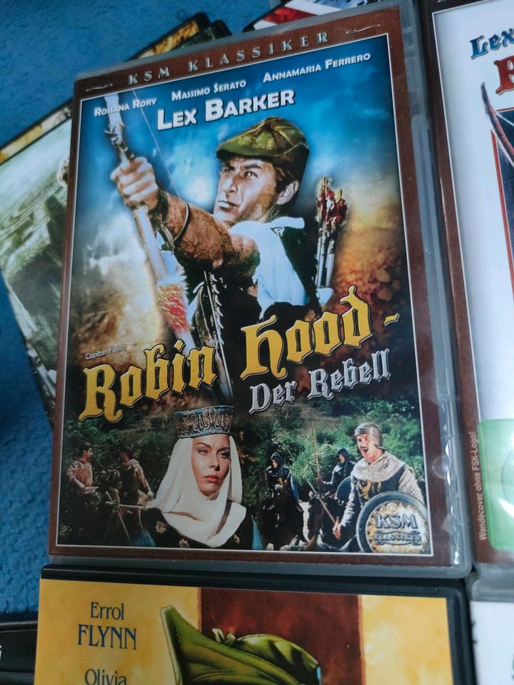 6 x Robin Hood Klassiker DVD zb Lex Barker in Meinersen