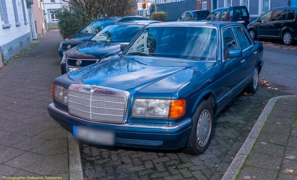 Mercedes W126 300 SE Oldtimer in Krefeld