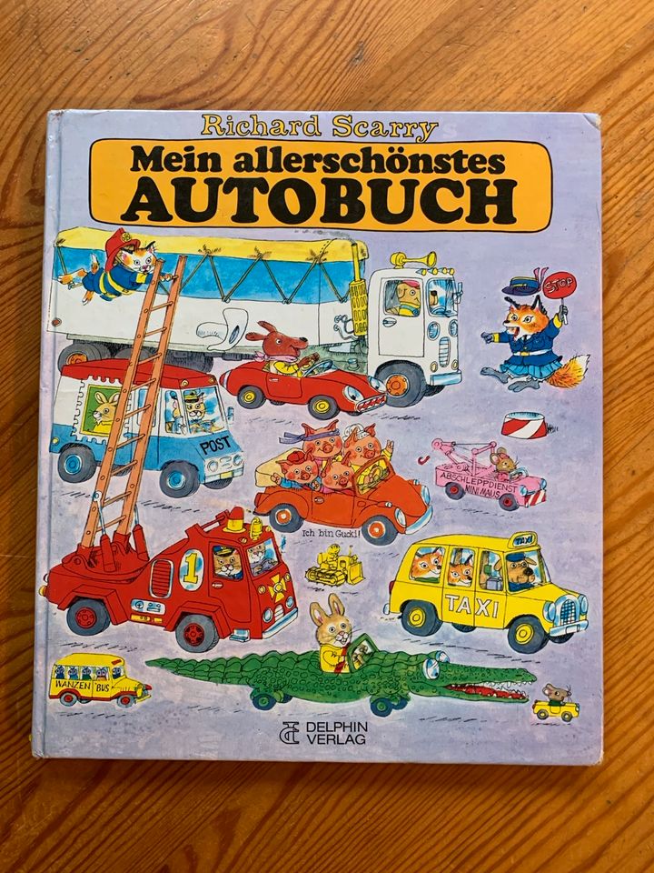 Mein allerschönstes Autobuch, Richard Scarry Original von 1974 in Essen