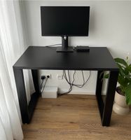 Schreibtisch in Schwarz Matt, 100 x 60 cm West - Nied Vorschau