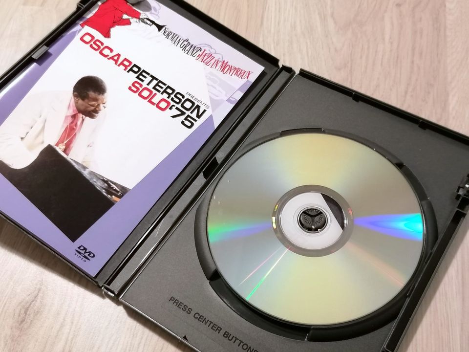 Oscar Peterson Solo '75 DVD neuwertig! Norman Granz Jazz Montreux in Zierenberg