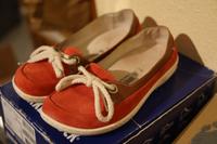 Birkenstock Tennessee Seegelschuhe Mokassins rot braun in Gr. 40 Rheinland-Pfalz - Pfaffen-Schwabenheim Vorschau