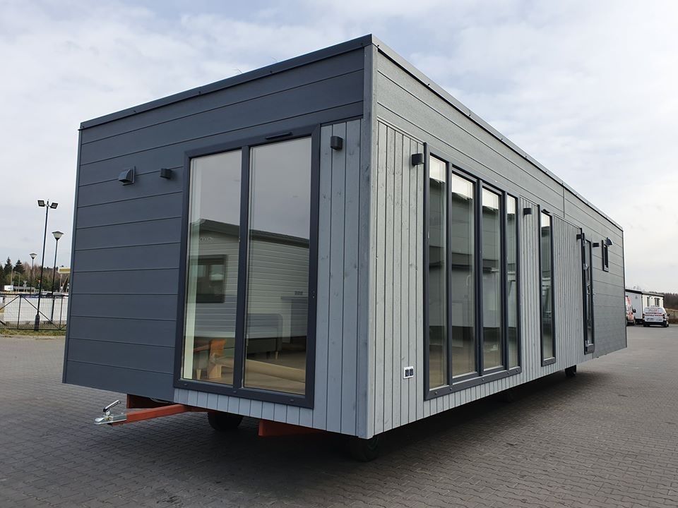 MOBILHEIM 10x3,5m Mini Haus kostensparend, hochwertig, winterfest, BASIC-Version in Wolbeck