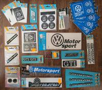 VW GTI Motorsport Embleme Aufkleber Rar neu Vintage Dortmund - Löttringhausen Vorschau
