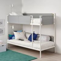 IKEA Etagenbettgestell, weiß/hellgrau + geschenk Bonn - Duisdorf Vorschau