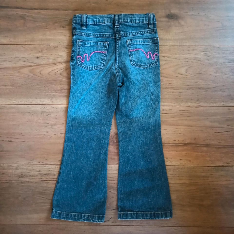 Flared Jeans, ausgestellte Jeans, Hose von Palomino, Gr. 110 in Eching (Niederbay)