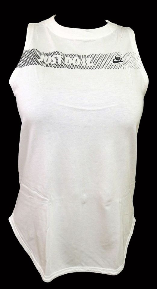 Sportliches Damen NIKE Sommer Top Weiß m. Schriftzug GR: S/36 NEU in Leipzig