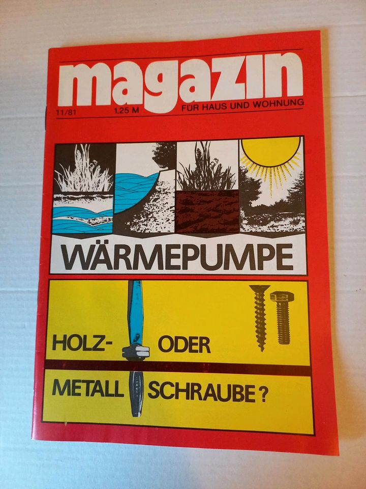 Magazin für Haus und Wohnung, DDR, 11/81 in Aken