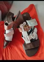 neu ❣️ gr 42 h Sandalen m. keilabsatz echtes Leder Bayern - Königsbrunn Vorschau