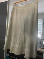 Wildleder Damen Rock , beige gr. 46 Bayern - Dittelbrunn Vorschau