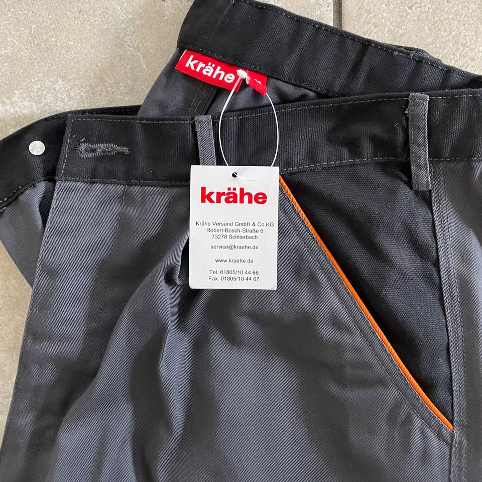 Krähe Arbeitsbundhose Herren Größe 48 in Langfurth