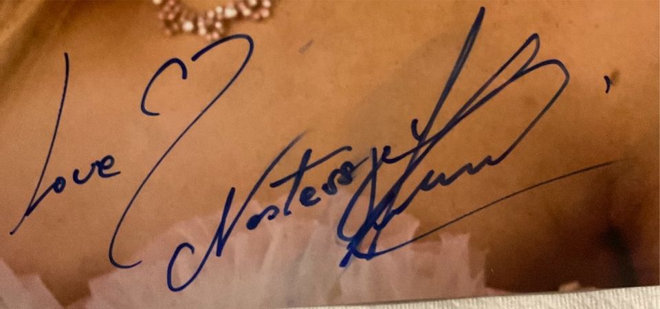 Nastassja Kinski - Original Autogramm in Krefeld