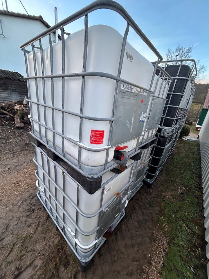 IBC Container weiß 600l GEBRAUCHT Wassertank Regenwasser in Üxheim