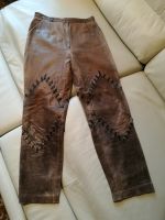 Motorradhose Lederhose braun Gr. 40 Bayern - Utting Vorschau