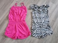 2 Jumpsuits Gr 116 Topolino Pocopiano Sommer pink kurz Nordrhein-Westfalen - Rietberg Vorschau