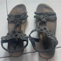 Sandalen schwarz Bayern - Altdorf Vorschau