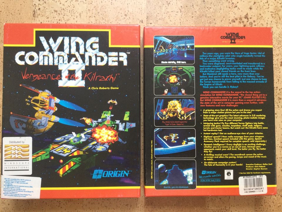 Wing Commander 2 + Special Operations 1 | ORIGIN | DOS PC in Neumünster