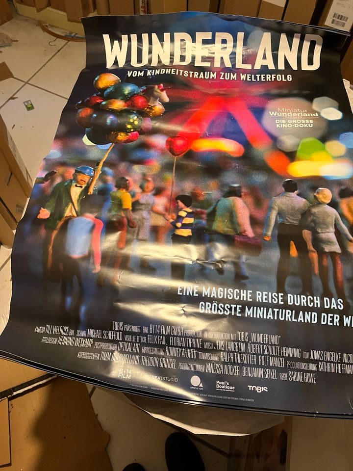 Wunderland vom Kindheit traum zum Welterfolg Filmplakat Klein in Heilbronn