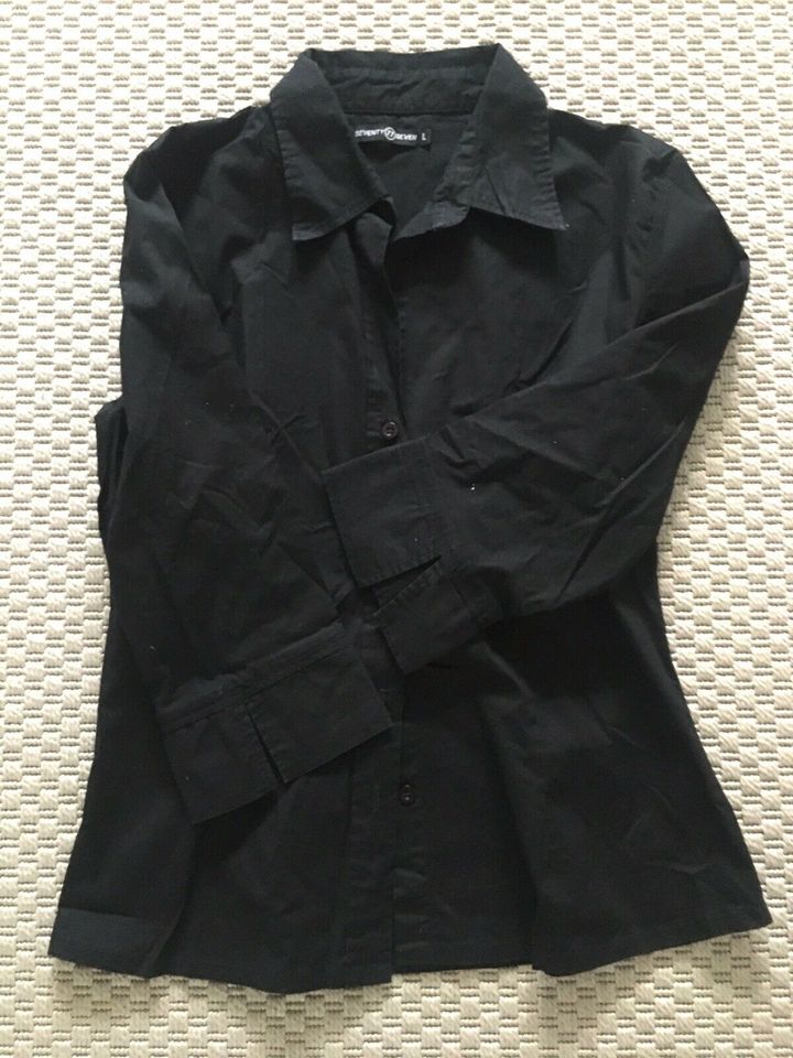 Schwarze Bluse neu 3/4-Arm Gr M L 40 42 in Hildburghausen