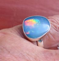 Ring Silber mit Opal 19,2 mm #C1B16 Köln - Bayenthal Vorschau
