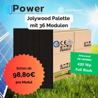 PV Solar Anlage Palette 36x Jolywood 420Wp bifazial Full Black Mo Nordrhein-Westfalen - Eschweiler Vorschau