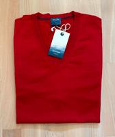 Olymp V-Neck Pullover M rot Schurwolle Herren NEU Sachsen - Haselbachtal Vorschau